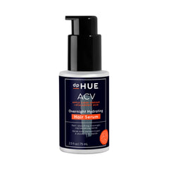 dpHUE Apple Cider Vinegar Overnight Serum bottle showing lightweight hydration for hair