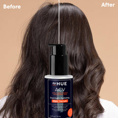 dpHUE overnight serum pump action for easy, mess-free application