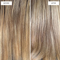 dpHUE Cool Blonde Shampoo label-detail notes Leaping Bunny certification and color-safe formula.