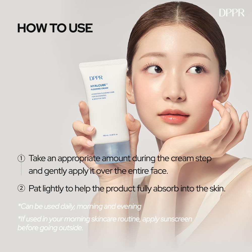 DPPR HyalCube glow on skin delivering a luminous, dewy finish.
