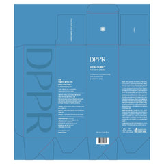 DPPR HyalCube on nightstand ready for day and night skincare routine.
