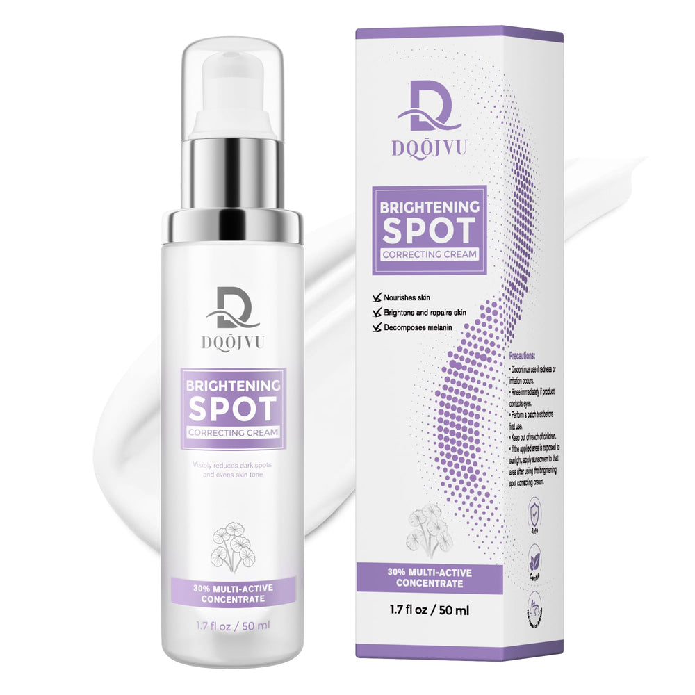 DQOJVU dark spot remover on face and body brightens uneven skin tone