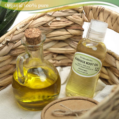 Dr Adorable Burdock Root Oil hair application for nourishment