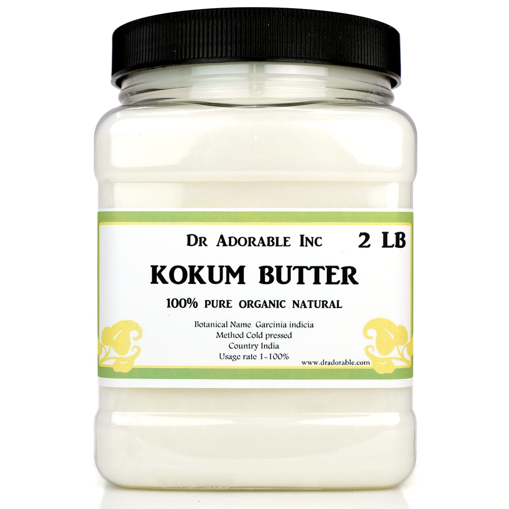 Dr Adorable Kokum Butter jar close-up showing rich texture for hydration
