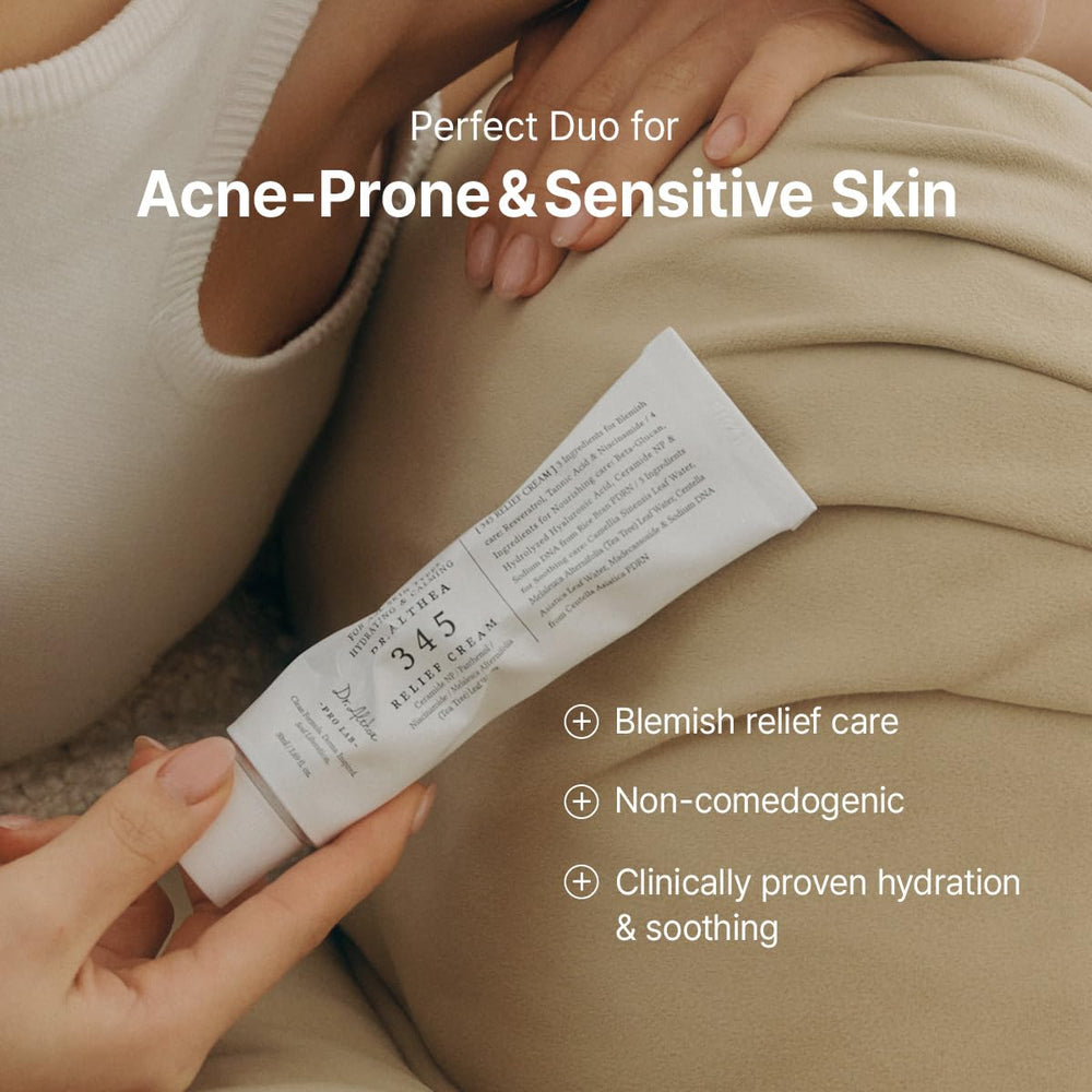 Cream texture close-up showing creamy, soothing consistency from Dr.Althea.