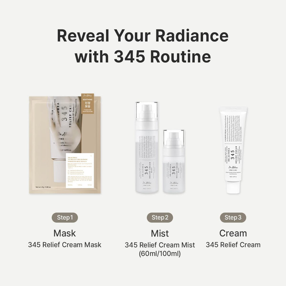 Dr.Althea product being applied on the hand for quick hydration.