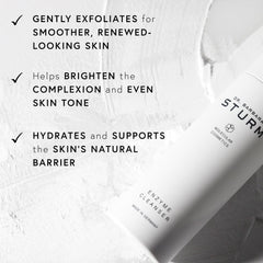 Dr. Barbara Sturm Enzyme Cleanser texture-smoothing action helps refine pores and balance shine.