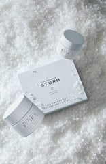 Dr. Barbara Sturm ingredients panel highlights hyaluronic acid and antioxidants for skin support