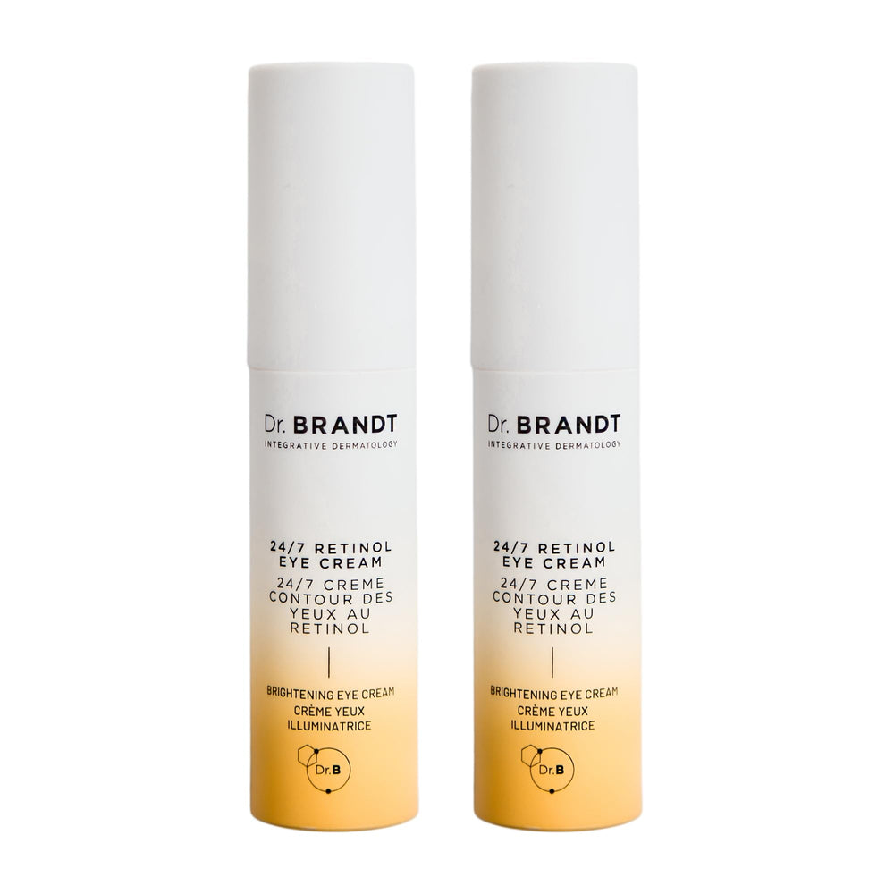 Dr. Brandt Bright This Way eye cream tube front showing glow and hydration