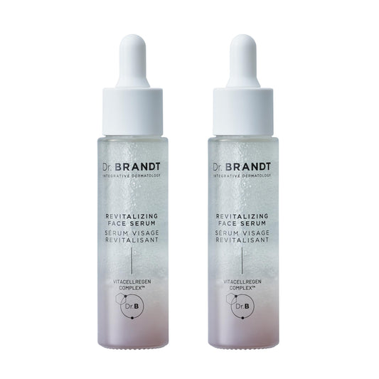 Dr Brandt Dare to Age serum bottle for radiant, smoother skin.