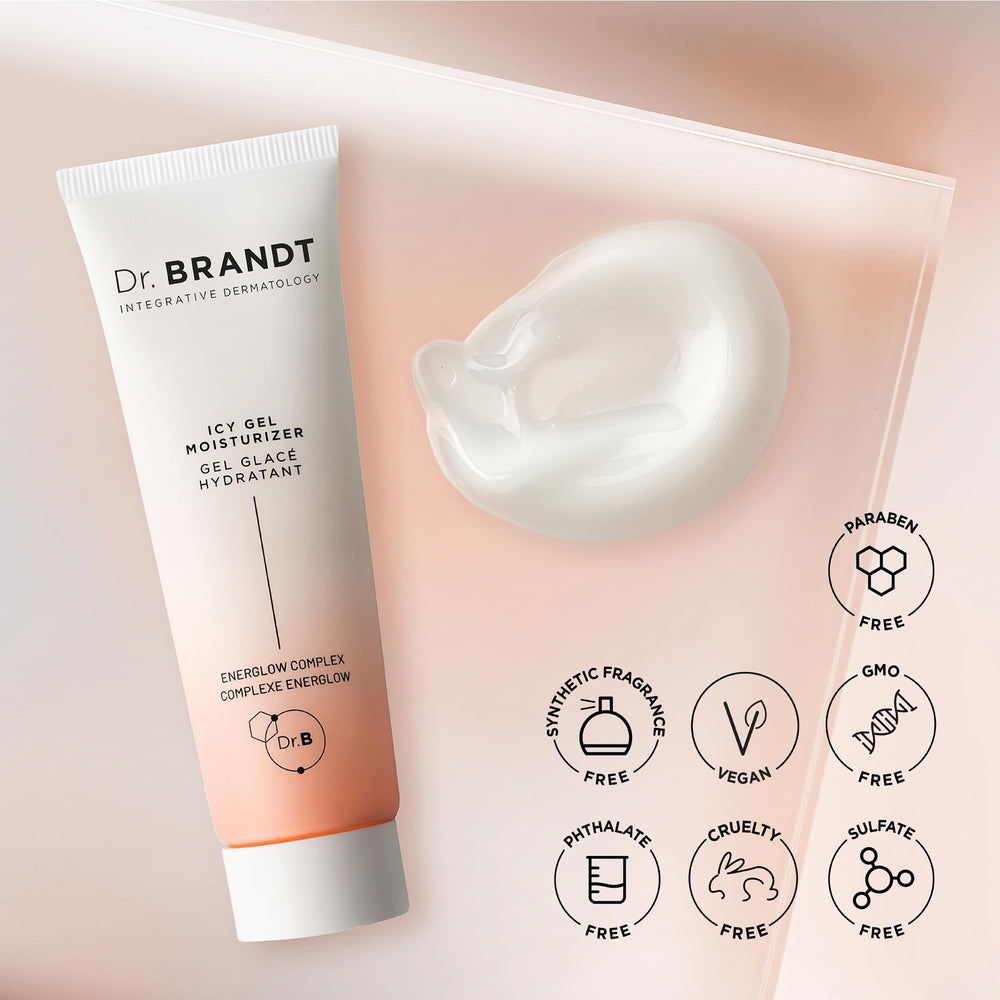 Morning and evening routine with Dr. Brandt iD-STRESS for refreshed look