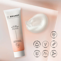 Morning and evening routine with Dr. Brandt iD-STRESS for refreshed look