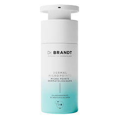 Dr. Brandt Needles No More bottle demonstrating micro-points-inspired lifting