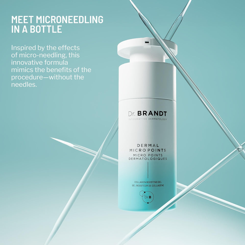 Dr. Brandt Needles No More creates microchannels to support skin texture