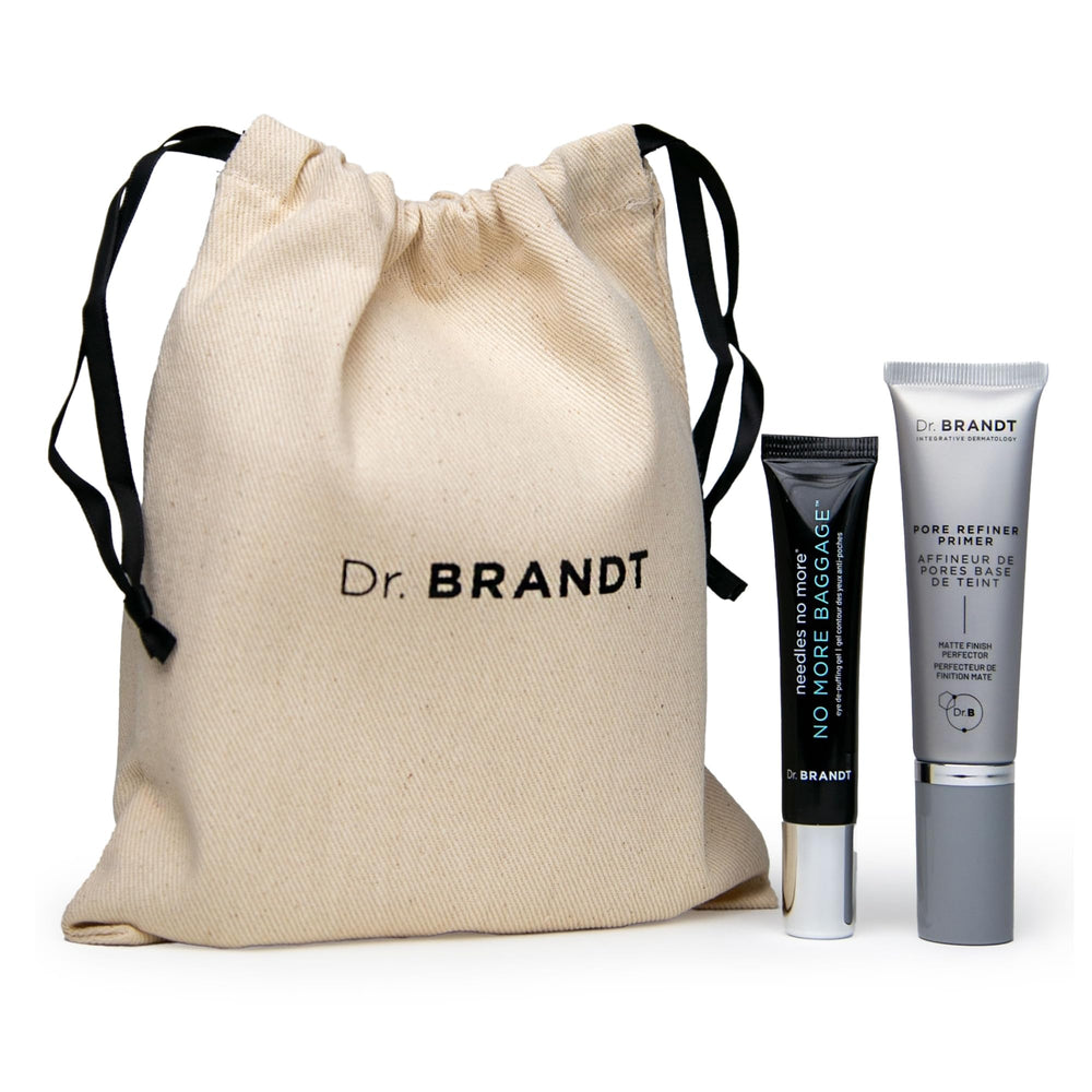 Dr. Brandt No More Baggage eye gel refreshes and tightens the under-eye area