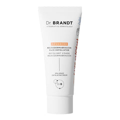 Dr. Brandt Advanced Microdermabrasion bottle pour for spa-like exfoliation.