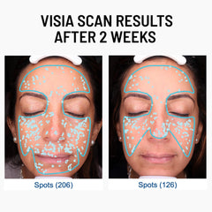 Nourishing jojoba, aloe, and chamomile calm the skin.