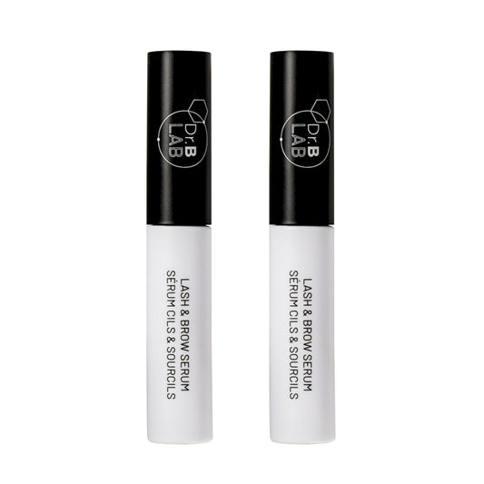 Dr. Brandt Lash & Brow Serum bottle highlighting growth and conditioning