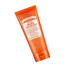Dr. Bronner's Tea Tree Shave Gel shows rich foam for a creamy shave.