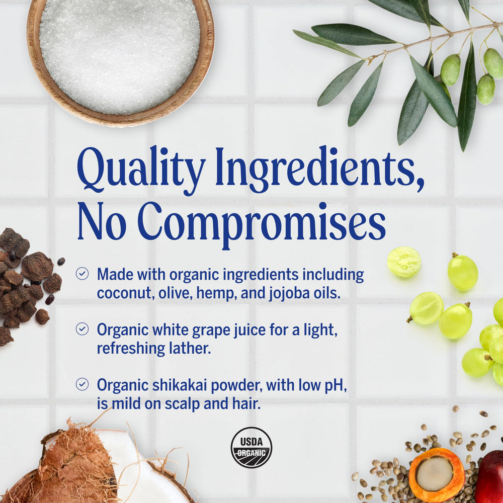 Dr. Bronner's Organic Sugar Soap Tea Tree poured for shower use