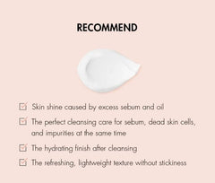 Dr.Ceuracle 5α Control cleansing foam on sink showing rich lather ready for cleansing