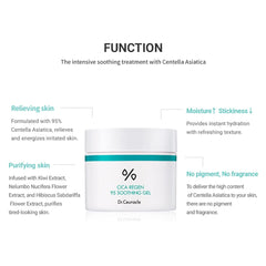Forearm swatch showing non-sticky, refreshing finish from Dr. Ceuracle formula