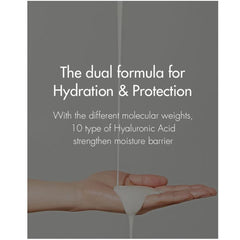 Hyal Reyouth Moist Sun on skin provides radiant, dewy look
