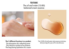 Application swirl of Dr. Ceuracle Kombucha Tea Essence showing quick absorption