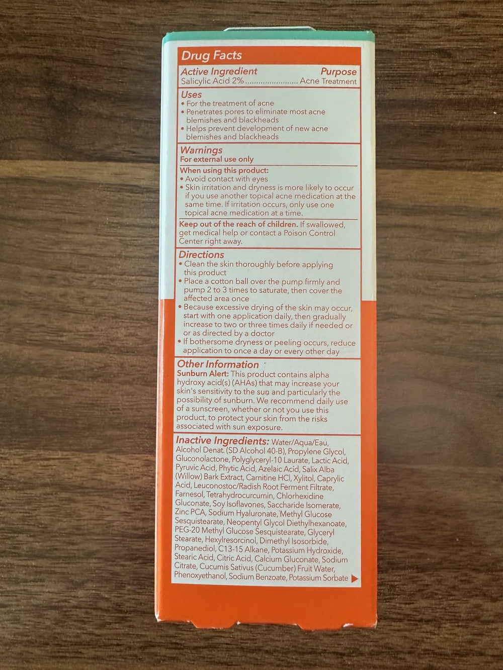 Cruelty-free vegan labeling on Dr Dennis Gross Alpha Beta 2% BHA+ packaging.