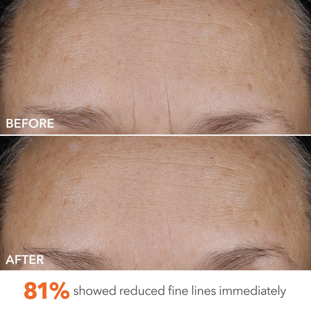Dr Dennis Gross DermInfusions cream application spread, illustrating prep for flawless makeup.