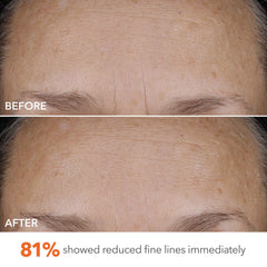 Dr Dennis Gross DermInfusions cream application spread, illustrating prep for flawless makeup.