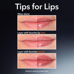 Dr Dennis Gross DermInfusions final look shows fuller, defined lips