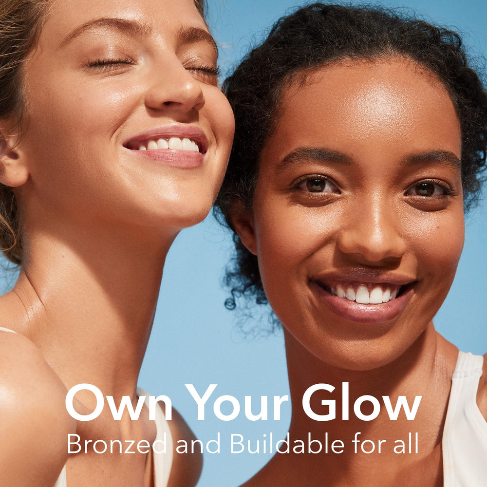 Dr Dennis Gross Glow Pad natural glow on skin after use.