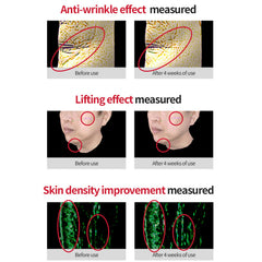 Radiant, plump-looking skin after using Dr.Different VITALIFT-A