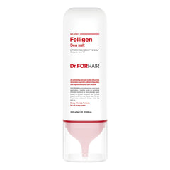 DR.FORHAIR Folligen Sea Salt Scaler bottle for exfoliating scalp and refreshing cleanse