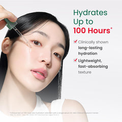 Dr. G serum dropper dispensing a precise amount for gentle facial application