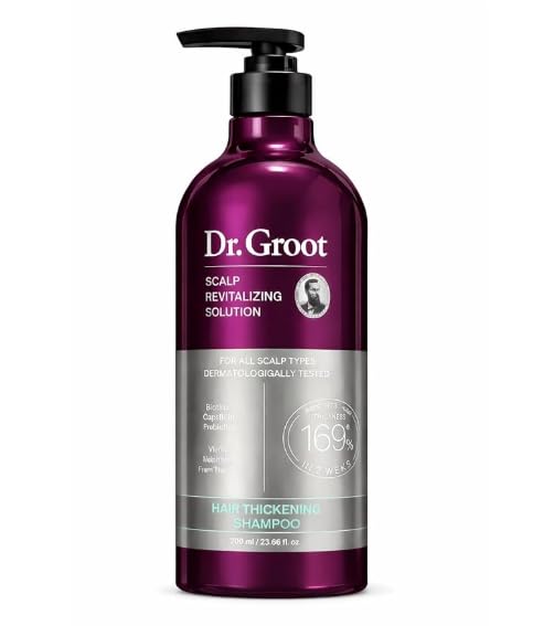 Dr Groot front bottle 700ml showing size and benefit of long-lasting value