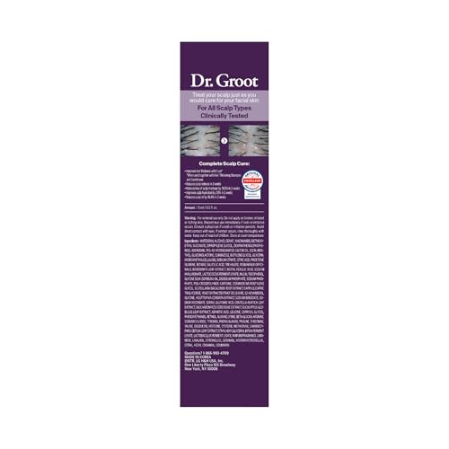 Dr. Groot menthol watery gel being applied for refreshing coolness.