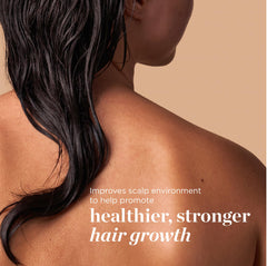 Salicylic acid helps deeply cleanse scalp pores in this formula.