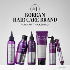 Dr. Groot Regimen after-use glow hints at refreshed scalp and renewed confidence