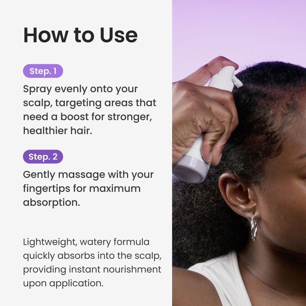Dr.Groot Rosemary Mint Oil Tonic chart-like imagery showing scalp hydration and elasticity.