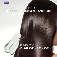 Dr. Groot gua sha in use massaging scalp to boost circulation and absorption