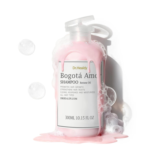 Dr. Healdy Moisturizing Shampoo with Batana Oil boosts shine and scalp hydration.