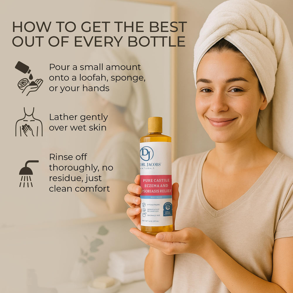 Gluten-free and cruelty-free badge on Dr. Jacobs Naturals product