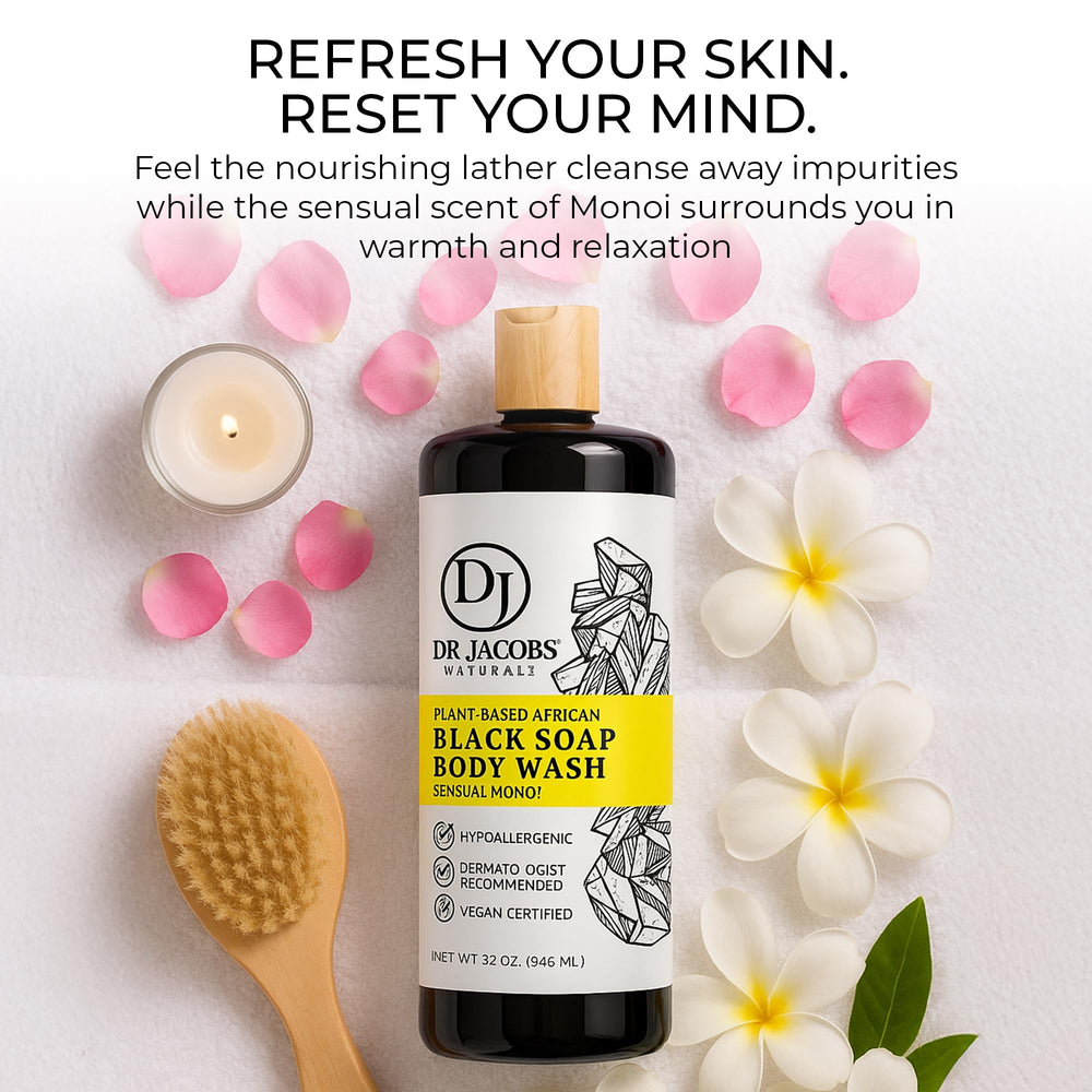 DR.JACOBS NATURALS Vegan gluten-free formula label highlights clean ingredients.