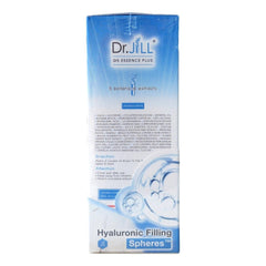 Dr. Jill G5 facial serum texture shows non-greasy finish and smooth skin feel.