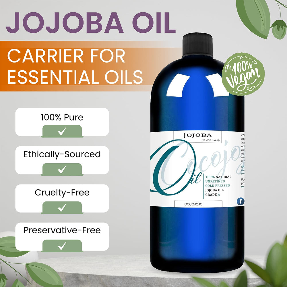 Dr Joe Lab Jojoba Oil drops for scalp and skin hydration