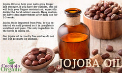 Dr Joe Lab Jojoba Oil skin application nourishes with natural vitamins.