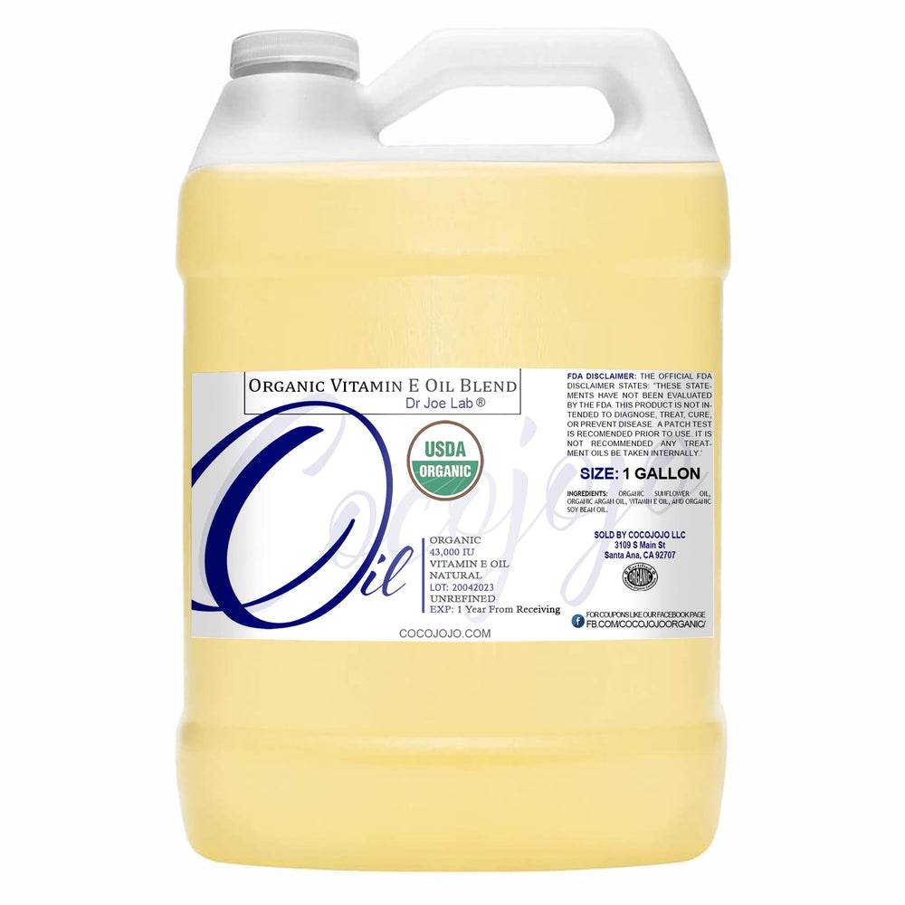 Dr Joe Lab Organic Vitamin E Oil for face application hydrates and nourishes skin.