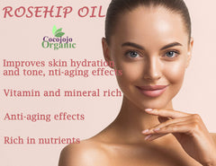 Dr Joe Lab Rosehip Oil on face as part of routine.